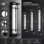 LED Außenwandleuchte Marmor-Optik weißes Licht (Kestrion), in verschiedenen Größen