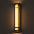 LED Außenwandleuchte Marmor-Optik schwarz (Kestrion), Produktfoto