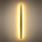 LED Wandleuchte Metall Lichtstab gold (Auverna), Produktfoto