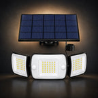 Solar Wandleuchte mit Bewegungsmelder verstellbar schwarz (Alo), Produktfoto